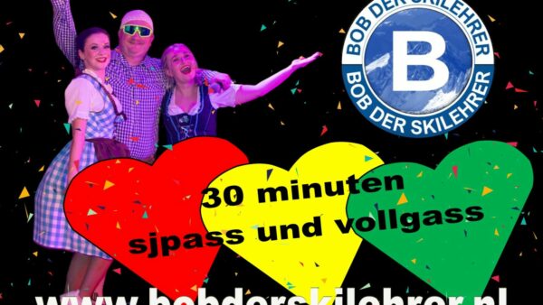 Boek BoB nu alvast voor de komende carnaval.